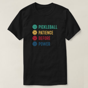 Camiseta Baloncesto: paciencia ante el poder