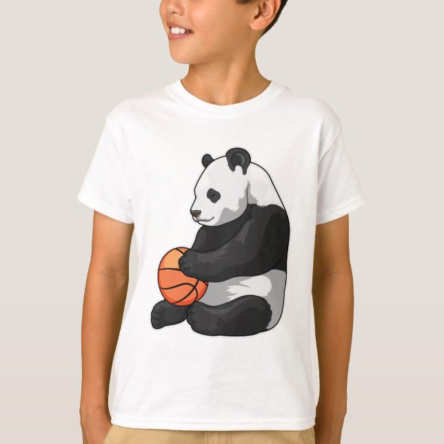 Camiseta Baloncesto Panda (Anverso)