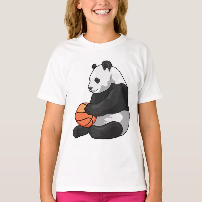 Camiseta Baloncesto Panda (Anverso)