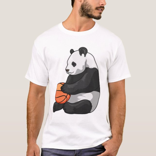 Camiseta Baloncesto Panda (Anverso)