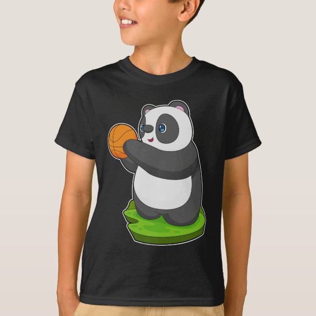 Camiseta Baloncesto Panda (Anverso)