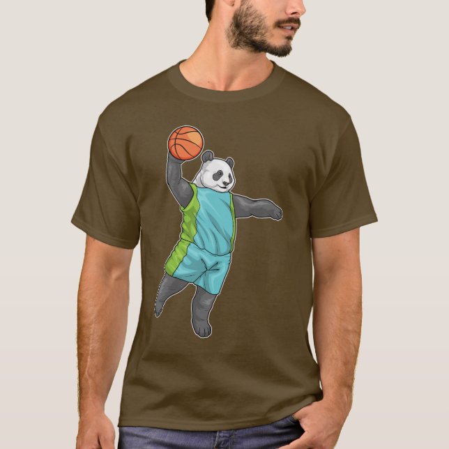 Camiseta Baloncesto Panda (Anverso)