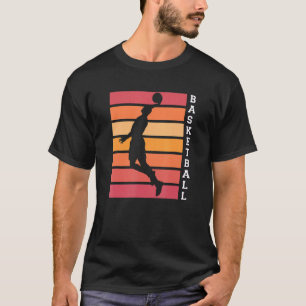 Camiseta Baloncesto Papá Jugador Dunking Basketball Hoop Te