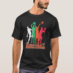 Camiseta Baloncesto Para Hombres Colorido Baloncestista