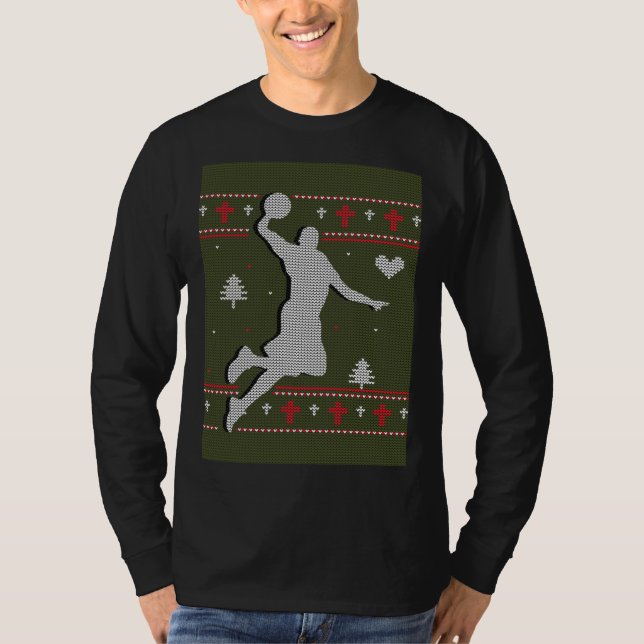 Camiseta Baloncesto Para Navidades (Anverso)