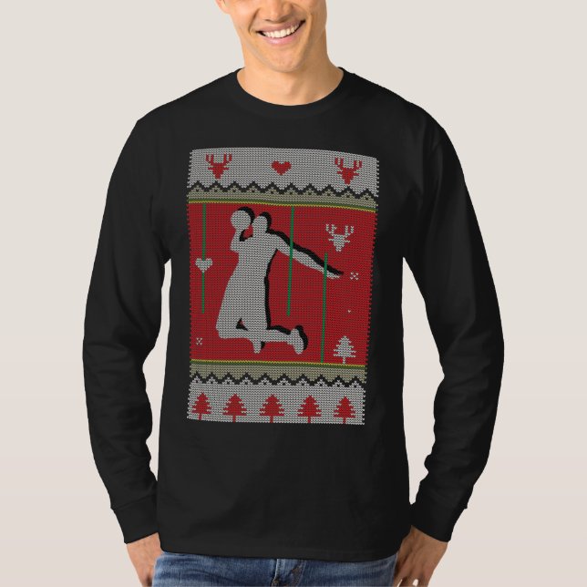 Camiseta Baloncesto Para Navidades (Anverso)