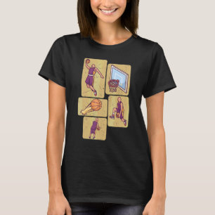 Camiseta Baloncesto Para Niñas Entrenadora Jugadora de Balo
