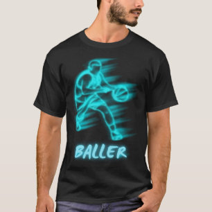 Camiseta Baloncesto Para Niños O Hombres Baloncestista Geni