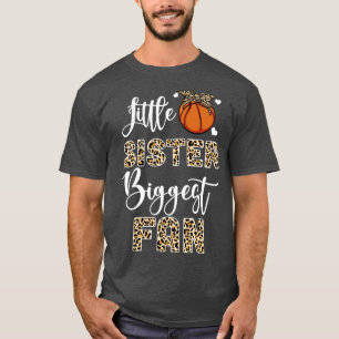 Camiseta Baloncesto Pequeña Hermana Mayor Fan Baloncesto Si