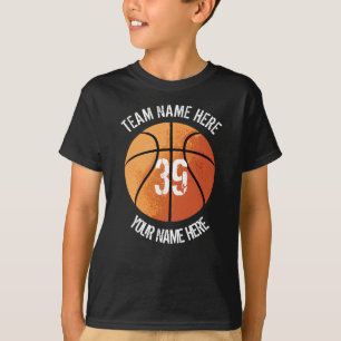 Camiseta Baloncesto (Personalizable Team & Player)