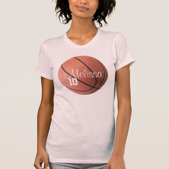 Camiseta Baloncesto personalizado de los chicas (Anverso)