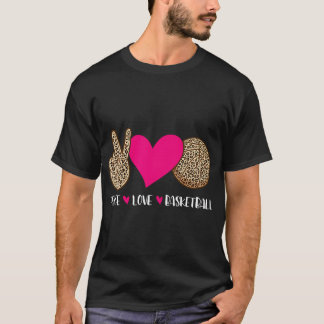 Camiseta Baloncesto por el amor de la paz - aros entrenador