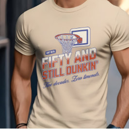 Camiseta Baloncesto por los 50 años de Dunkin