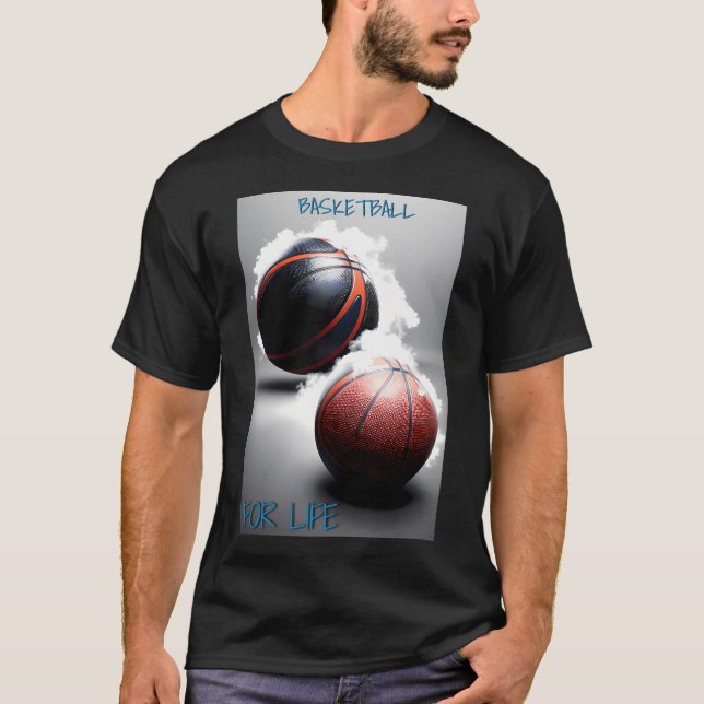 Camiseta Baloncesto Por Vida (Anverso)