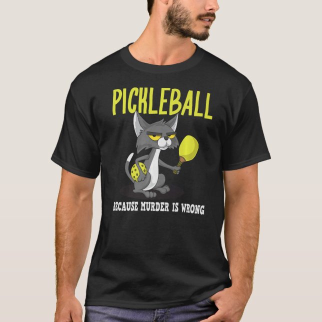 Camiseta Baloncesto porque el asesinato es un gato loco de  (Anverso)