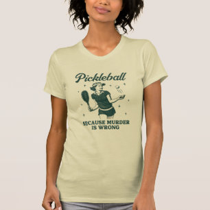 Camiseta Baloncesto Porque El Asesinato Es Una Mujer Retro 