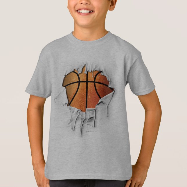 Camiseta Baloncesto rasgado (Anverso)