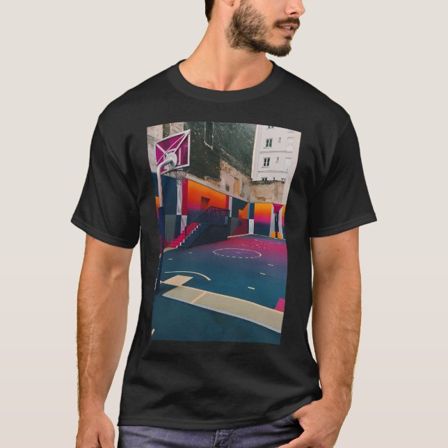Camiseta Baloncesto Retro (Anverso)