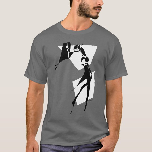 Camiseta Baloncesto retro blanco (Anverso)