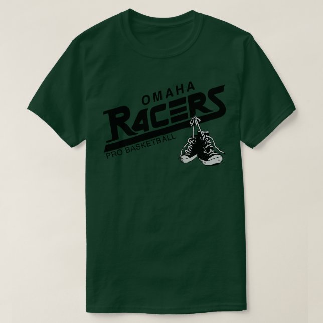 Camiseta Baloncesto Retro Omaha Racers 1990 (Diseño del anverso)