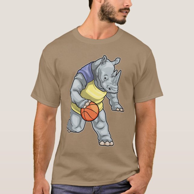 Camiseta Baloncesto Rhino (Anverso)