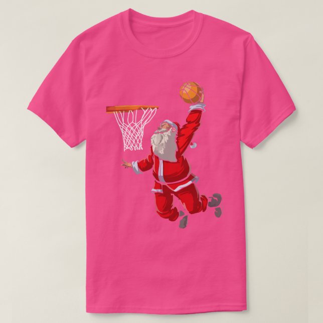 Camiseta Baloncesto Santa (Diseño del anverso)