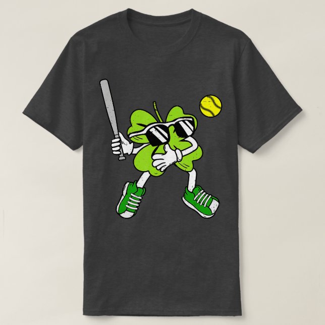 Camiseta Baloncesto Shamrock Lucky Clover Irish St Patrons (Diseño del anverso)