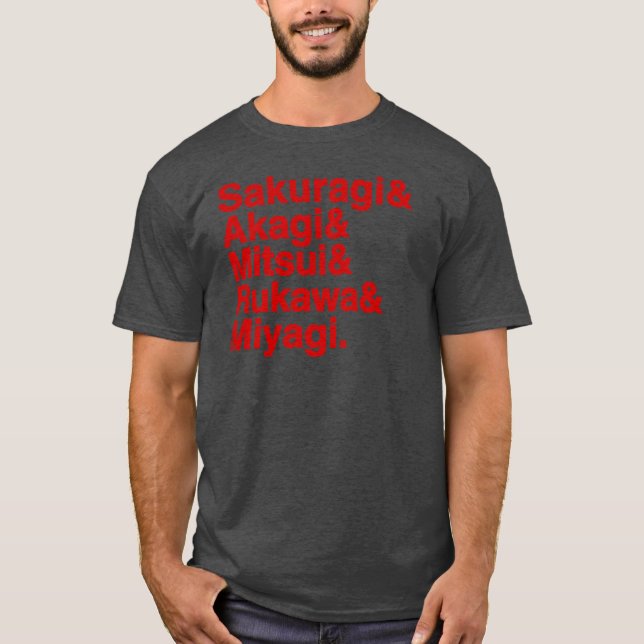 Camiseta Baloncesto Shohoku (Anverso)