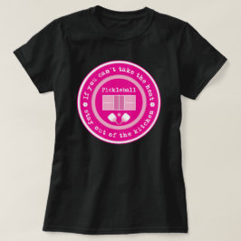 Camiseta Baloncesto: si no puedes tomar el calor... rosa vi