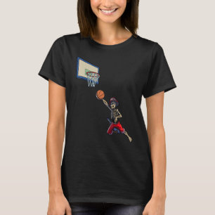 Camiseta Baloncesto Skeletys Jolly Roger Pirate Hallow
