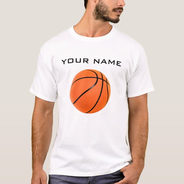 Camiseta Baloncesto Su Nombre (Anverso)