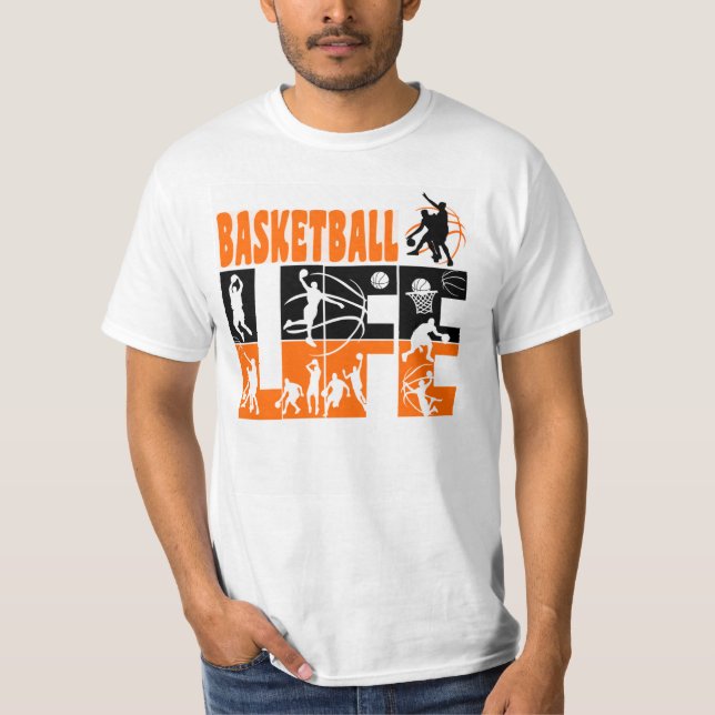 Camiseta Baloncesto-Tee T-Shirt (Anverso)