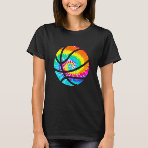 Camiseta Baloncesto Tie Dye Rainbow Trippy Hippie