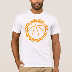 Camiseta baloncesto tribal.