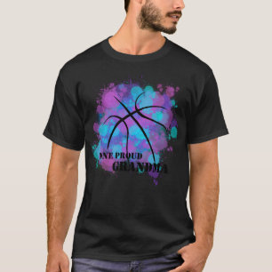 Camiseta Baloncesto - Una Abuela Orgullosa - Rosa Y Azul