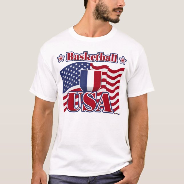 Camiseta Baloncesto USA (Anverso)