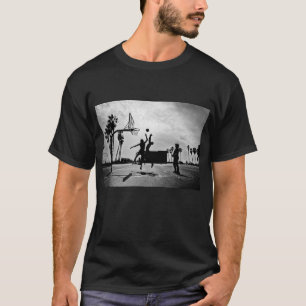CAMISETA BALONCESTO VENECIA BEACH T-SHIRT DE LOS HOMBRES