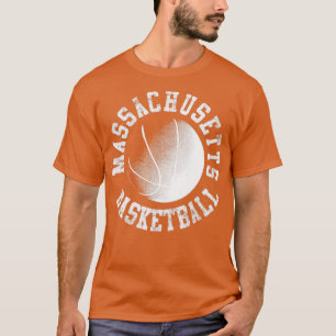 Camiseta Baloncesto Vintage Massachusetts