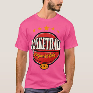 Camiseta Baloncesto Vintage Sport Design Bball