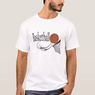 Camiseta Baloncesto y aro