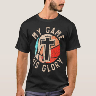 Camiseta Baloncesto Y Jesucristo Cristiano Creyente Hoo