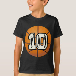 Camiseta Baloncesto y jugadores del número 10