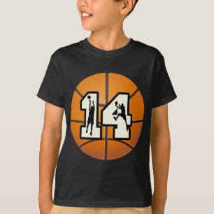 Camiseta Baloncesto y jugadores del número 14