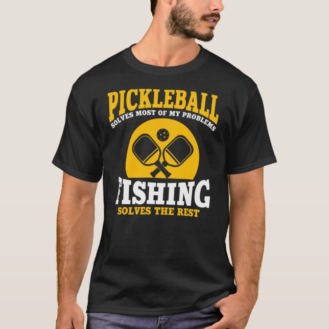 Camiseta Baloncesto Y Pesca divertidísimos (Anverso)