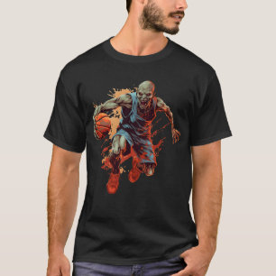 Camiseta Baloncesto Zombi, Mateando con zombies