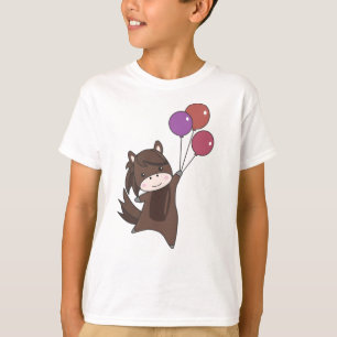 Camiseta Balones De Caballo Moscas Cutan Animales Para Niño