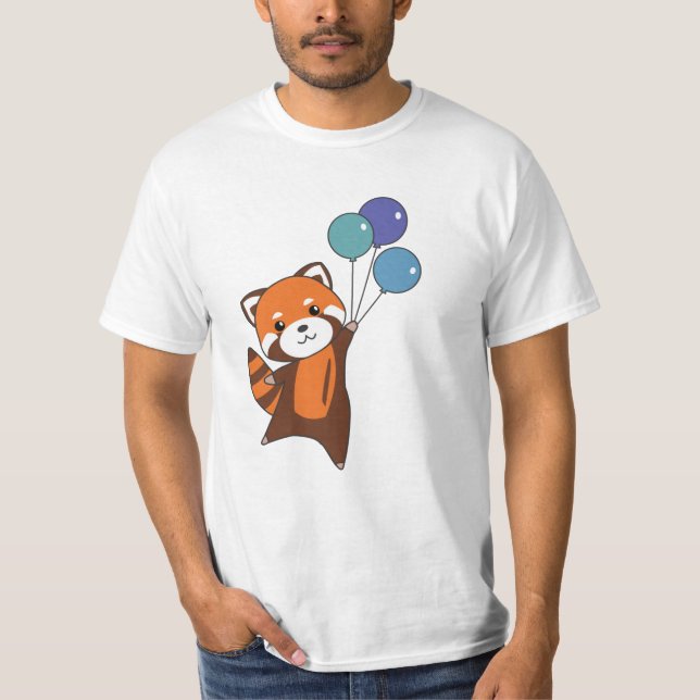 Camiseta Balones de equitación vuelan sobre la ponía animal (Anverso)