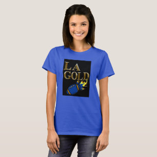 CAMISETA BALONES DE FUTBOL AZULES Y AMARILLOS