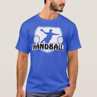 Camiseta Balonmano Balón Deportes Balonmano Jugador Salto S