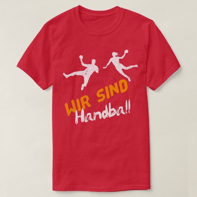 Camiseta Balonmano Balonmano Balonmano Balonmano Balonmano  (Diseño del anverso)